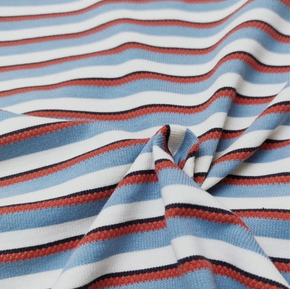 Men's Beotyshow Texture Stripe Short Sleeve T-Shirt - Picture 10 of 11